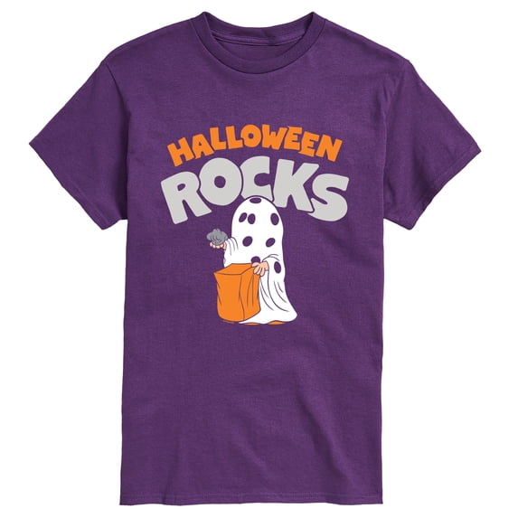 Peanuts - Halloween Rocks Short Sleeve Graphic T-Shirt