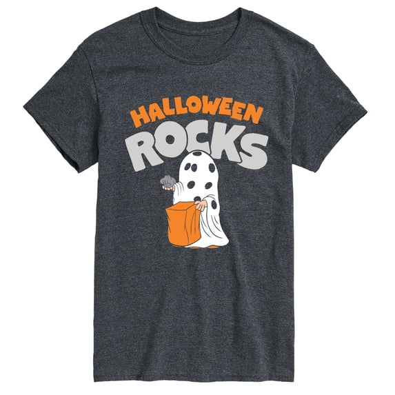 Peanuts - Halloween Rocks Short Sleeve Graphic T-Shirt