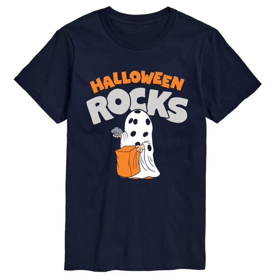 Peanuts - Halloween Rocks Short Sleeve Graphic T-Shirt
