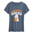 thumbnail image 1 of Peanuts - Halloween Rocks Short Sleeve Graphic T-Shirt, 1 of 5