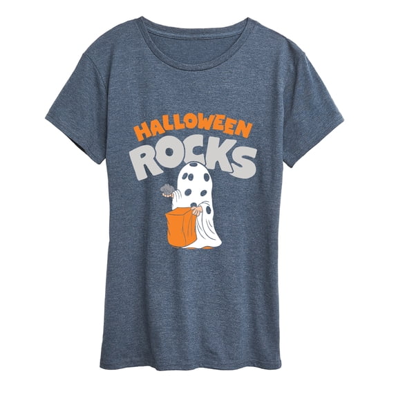 Peanuts - Halloween Rocks Short Sleeve Graphic T-Shirt