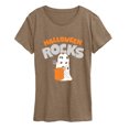 thumbnail image 1 of Peanuts - Halloween Rocks Short Sleeve Graphic T-Shirt, 1 of 4