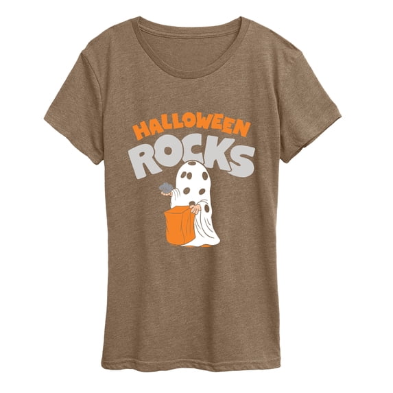 Peanuts - Halloween Rocks Short Sleeve Graphic T-Shirt