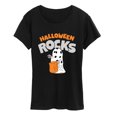 thumbnail image 1 of Peanuts - Halloween Rocks Short Sleeve Graphic T-Shirt, 1 of 5