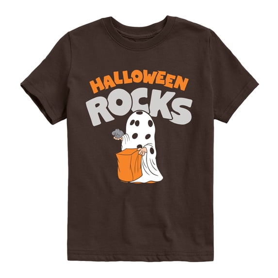 Peanuts - Halloween Rocks Short Sleeve Graphic T-Shirt