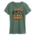 thumbnail image 1 of Peanuts - Halloween Spirits - Women's Short Sleeve Graphic T-Shirt, 1 of 7