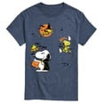 thumbnail image 1 of Peanuts - Halloween Stickers - Men's Short Sleeve Graphic T-Shirt, 1 of 5