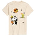 thumbnail image 1 of Peanuts - Halloween Stickers - Men's Short Sleeve Graphic T-Shirt, 1 of 5