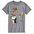 thumbnail image 1 of Peanuts - Halloween Stickers - Men's Short Sleeve Graphic T-Shirt, 1 of 5