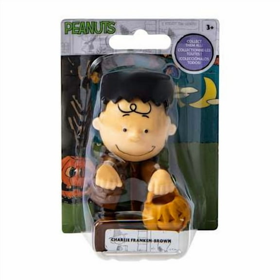 Peanuts Halloween-Themed Figurines 3-Inch Halloween Charlie Brown Figurine