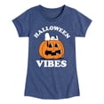 thumbnail image 1 of Peanuts - Halloween Vibes - Toddler And Youth Girls Short Sleeve Graphic T-Shirt, 1 of 6