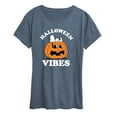 thumbnail image 1 of Peanuts - Halloween Vibes - Women's Short Sleeve Graphic T-Shirt, 1 of 6