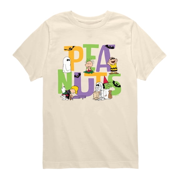 Peanuts - Halloween Short Sleeve Graphic T-Shirt