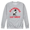 thumbnail image 1 of Peanuts - Handsome Lil' Gent - Men's Crew Fleece, 1 of 5