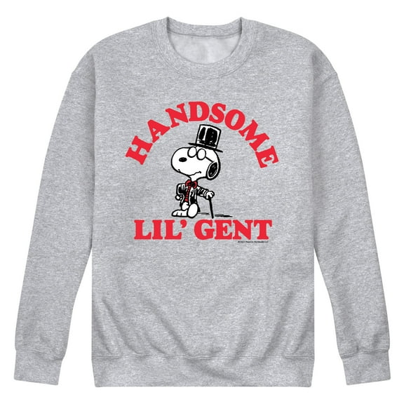 Peanuts - Handsome Lil' Gent - Men's Crew Fleece