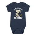 thumbnail image 1 of Peanuts - Hanging With My Mummy - Infant Baby One Piece, 1 of 4