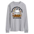 thumbnail image 1 of Peanuts - Happiness Is A Pile Of Leaves - Men's Long Sleeve T-Shirt, 1 of 6