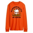 thumbnail image 1 of Peanuts - Happiness Is A Pile Of Leaves - Men's Long Sleeve T-Shirt, 1 of 1