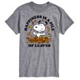 thumbnail image 1 of Peanuts - Happiness Is A Pile Of Leaves - Men's Short Sleeve Graphic T-Shirt, 1 of 6