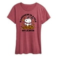 thumbnail image 1 of Peanuts - Happiness Is A Pile Of Leaves - Women's Short Sleeve Graphic T-Shirt, 1 of 6
