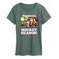 thumbnail image 1 of Peanuts - Happiness Is Hockey Season - Women's Short Sleeve Graphic T-Shirt, 1 of 5