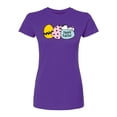 thumbnail image 1 of Peanuts - Happy Easter Eggs - Juniors Fitted Graphic T-Shirt, 1 of 4