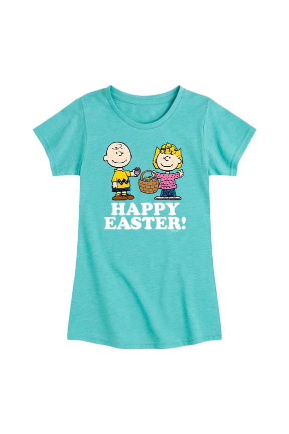 - Happy Easter - Girls Short Sleeve T-Shirt