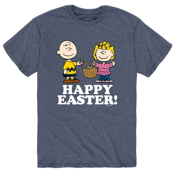 Peanuts - Happy Easter - Men's Short Sleeve Graphic T-Shirt