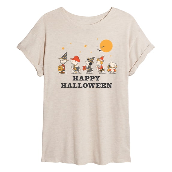 Peanuts - Happy Halloween Women's Relaxed Fit T-Shirt