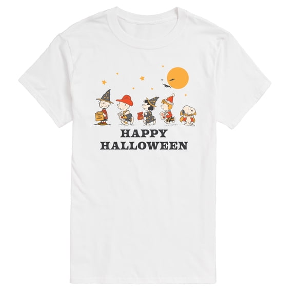 Peanuts - Happy Halloween Men's Short Sleeve Graphic T-Shirt