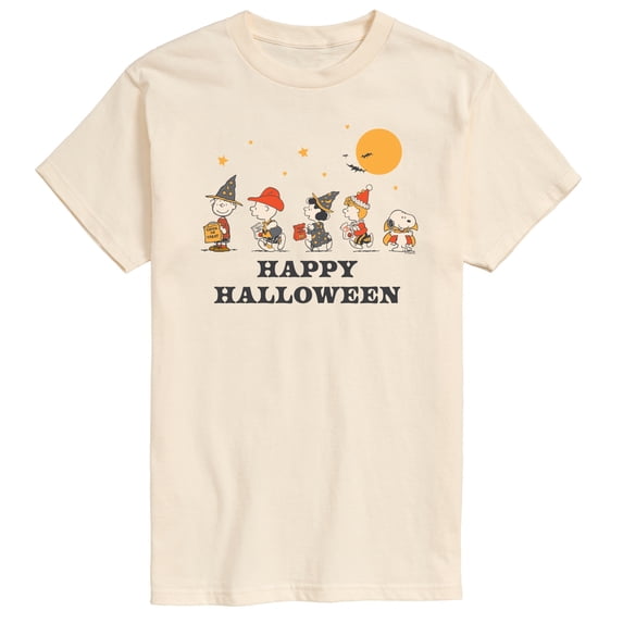 Peanuts - Happy Halloween Men's Short Sleeve Graphic T-Shirt