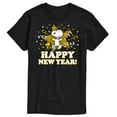 thumbnail image 1 of Peanuts - Happy New Year - Men's Short Sleeve Graphic T-Shirt, 1 of 6