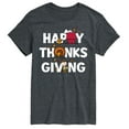 thumbnail image 1 of Peanuts - Happy Thanksgiving Icons - Men's Short Sleeve Graphic T-Shirt, 1 of 6