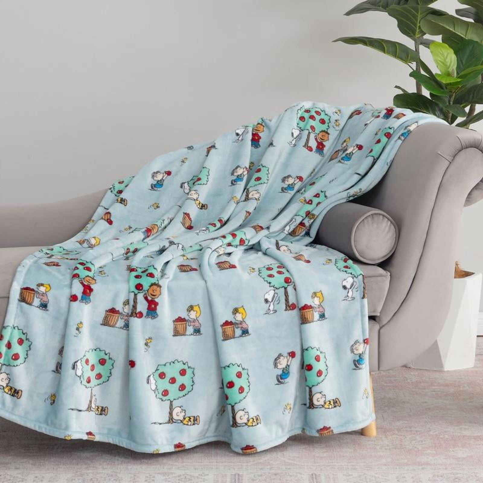 Hay Harvest Oversized Printed Harvest 60x80 Throw in Halloween