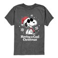 thumbnail image 1 of Peanuts - Having a Cool Christmas Boys' Short Sleeve Graphic T-Shirt, 1 of 5