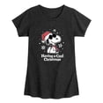 thumbnail image 1 of Peanuts - Having a Cool Christmas Toddler Short Sleeve Graphic T-Shirt, 1 of 4