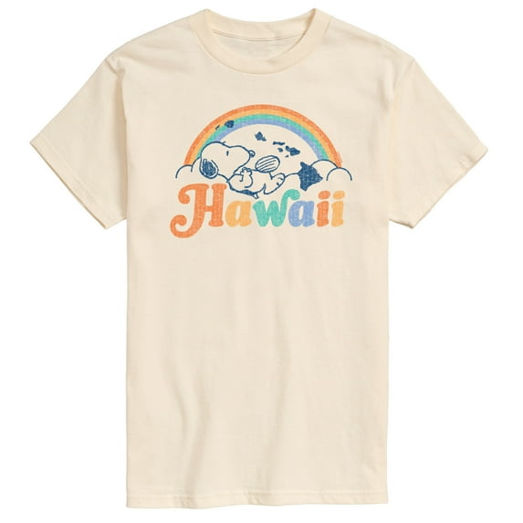 Peanuts - Hawaii Snoopy - Men's Short Sleeve Graphic T-Shirt