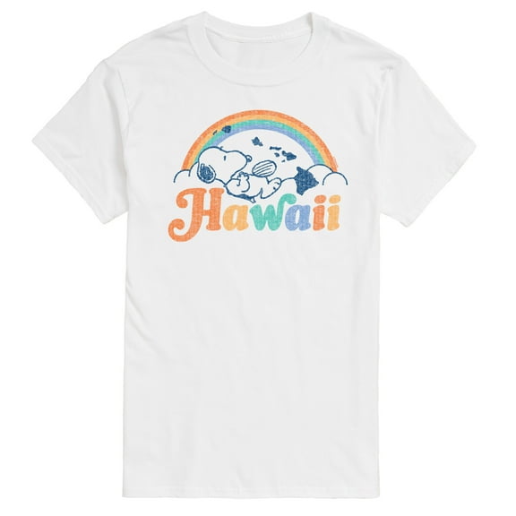Peanuts - Hawaii Snoopy - Men's Short Sleeve Graphic T-Shirt