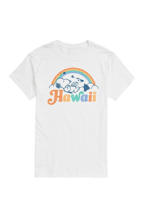 - Hawaii Snoopy - Men's Short Sleeve Graphic T-Shirt