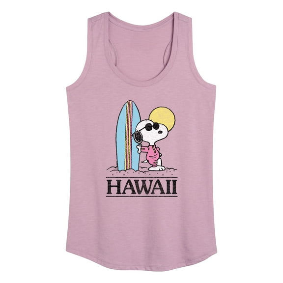 Peanuts - Hawaii - Women's Racerback Tank Top