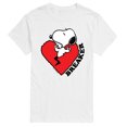 thumbnail image 1 of Peanuts - Heart Breaker - Men's Short Sleeve Graphic T-Shirt, 1 of 5