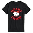 thumbnail image 1 of Peanuts - Snoopy Heart Throb - Men's Short Sleeve Graphic T-Shirt, 1 of 5