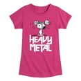 thumbnail image 1 of Peanuts - Heavy Metal Snoopy - Toddler And Youth Girls Short Sleeve Graphic T-Shirt, 1 of 5