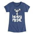 thumbnail image 1 of Peanuts - Heavy Metal Snoopy - Toddler And Youth Girls Short Sleeve Graphic T-Shirt, 1 of 5