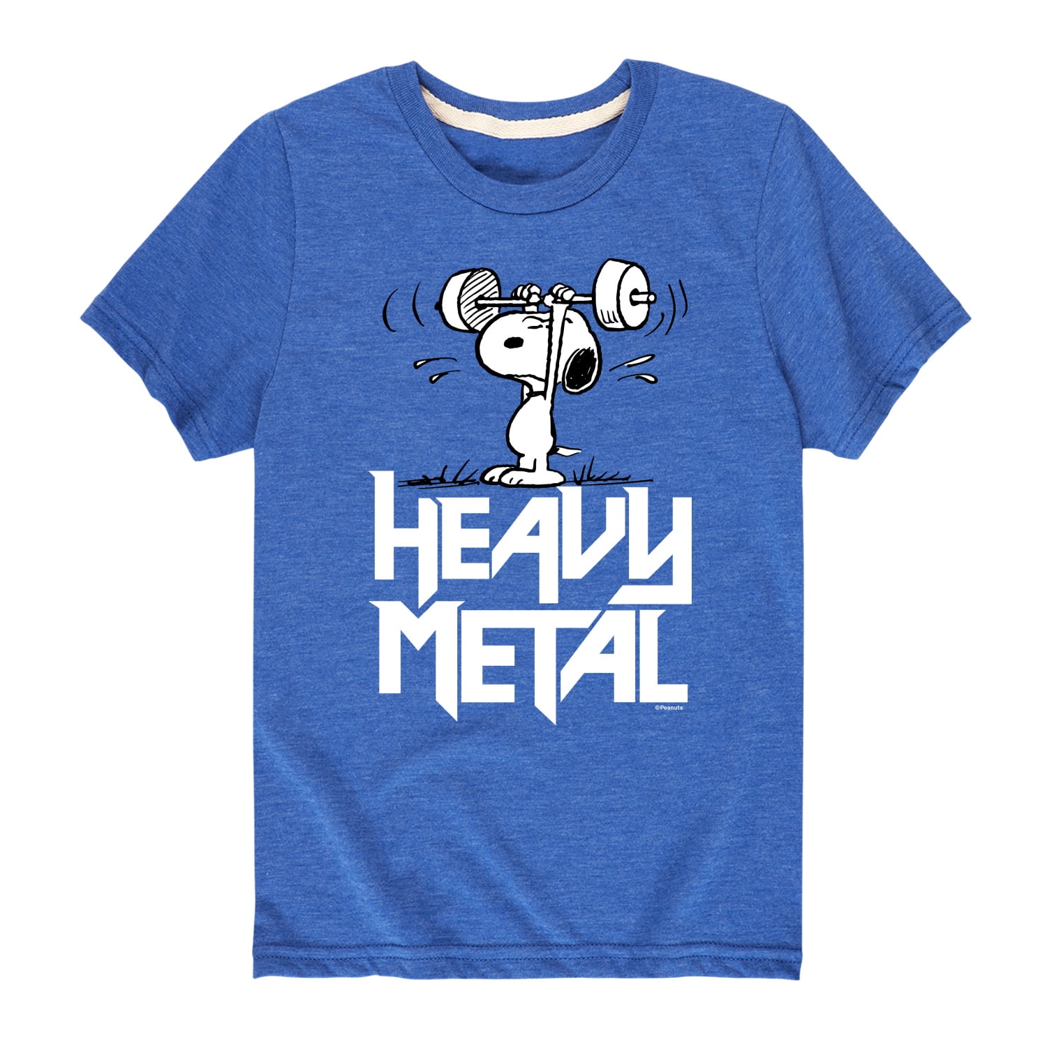 Peanuts - Heavy Metal Snoopy - Toddler And Youth Short Sleeve Graphic  T-Shirt
