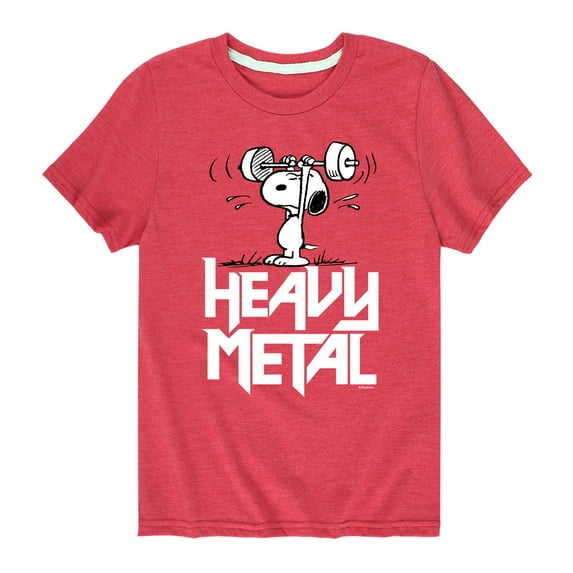 Peanuts - Heavy Metal Snoopy - Toddler And Youth Short Sleeve Graphic T-Shirt