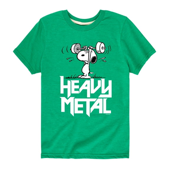 Peanuts - Heavy Metal Snoopy - Toddler And Youth Short Sleeve Graphic T-Shirt