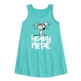 thumbnail image 1 of Peanuts - Heavy Metal Snoopy - Toddler and Youth Girls A-line Dress, 1 of 5