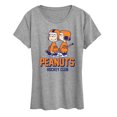thumbnail image 1 of Peanuts - Hockey Club - Women's Short Sleeve Graphic T-Shirt, 1 of 5