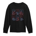 thumbnail image 1 of Peanuts - Hockey Snoopy - Youth Long Sleeve Graphic T-Shirt, 1 of 5